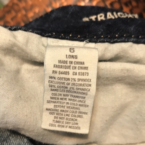 SOLD American Eagle Straight Leg Jeans - Picture 3 of 3